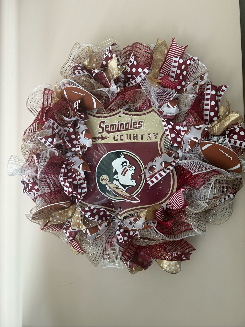 Florida Seminoles Wreath